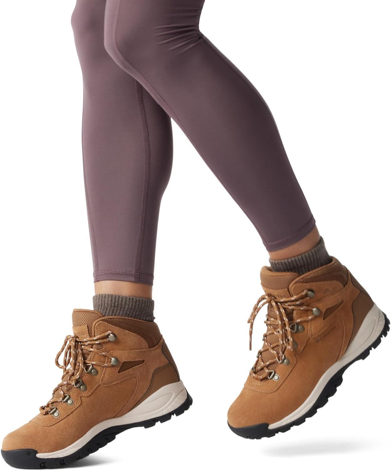 imageColumbia Womens Newton Ridge Plus Waterproof Amped Hiking BootElkDark Stone