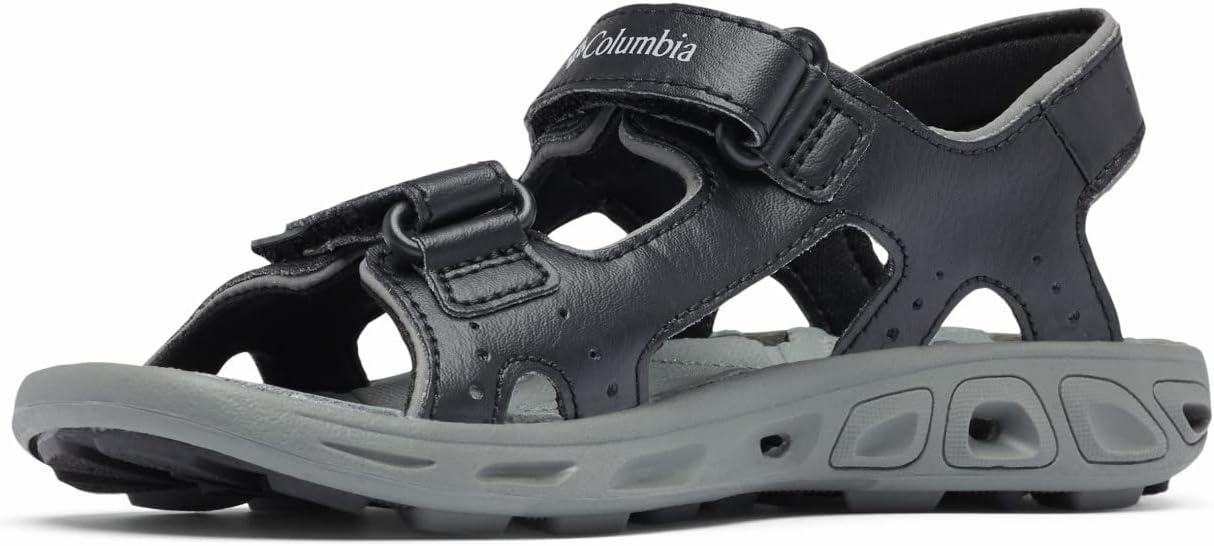 imageColumbia unisexchild Techsun Vent SandalSport SandalBlackColumbia Grey