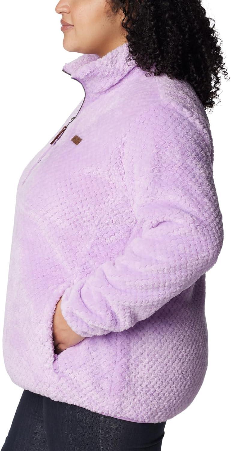 imageColumbia womens Fire Side Sherpa 14 ZipPurple
