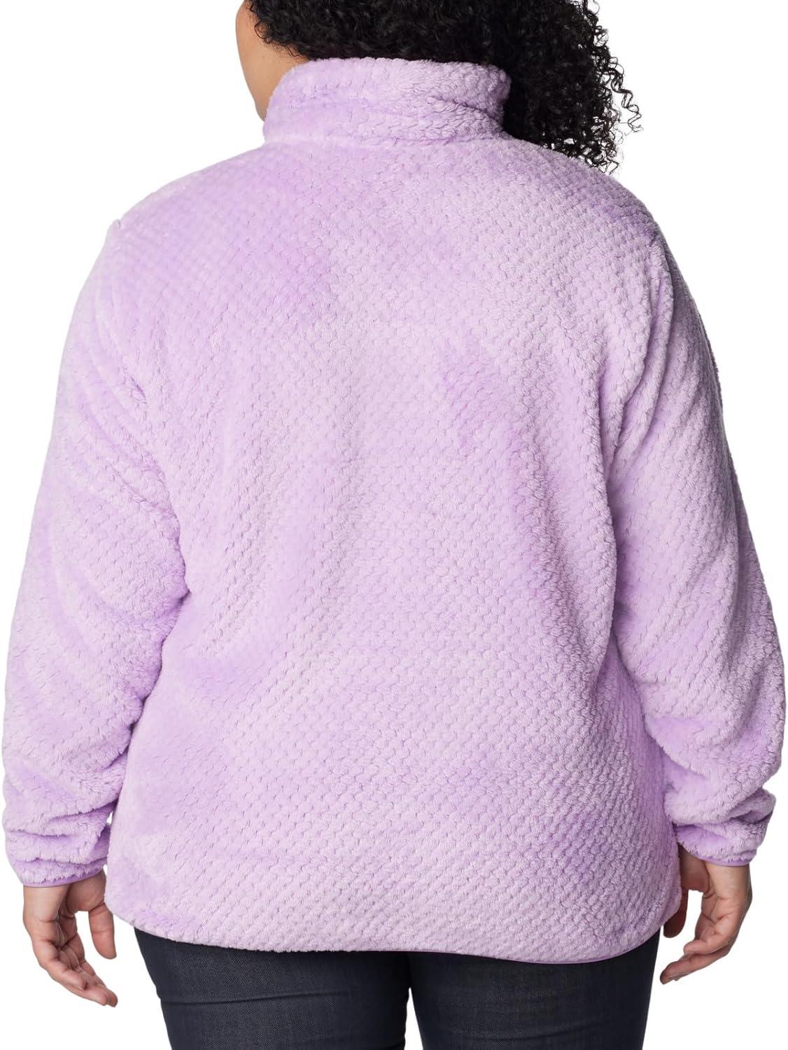 imageColumbia womens Fire Side Sherpa 14 ZipPurple