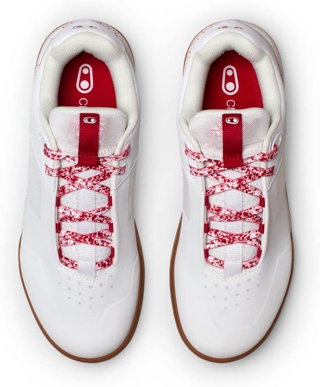 imageCrankbrothers Stamp Lace Flat MTB ShoesRed Splatter