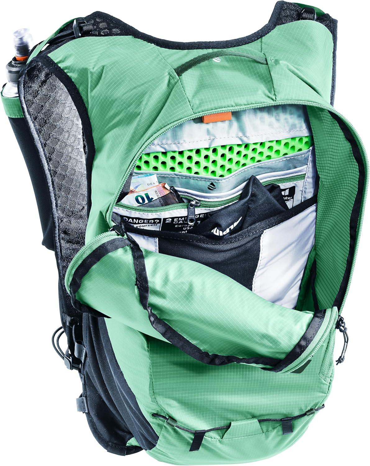 imageDeuter Ascender 7L Trail Running and Hiking Backpack IndigoSpearmint