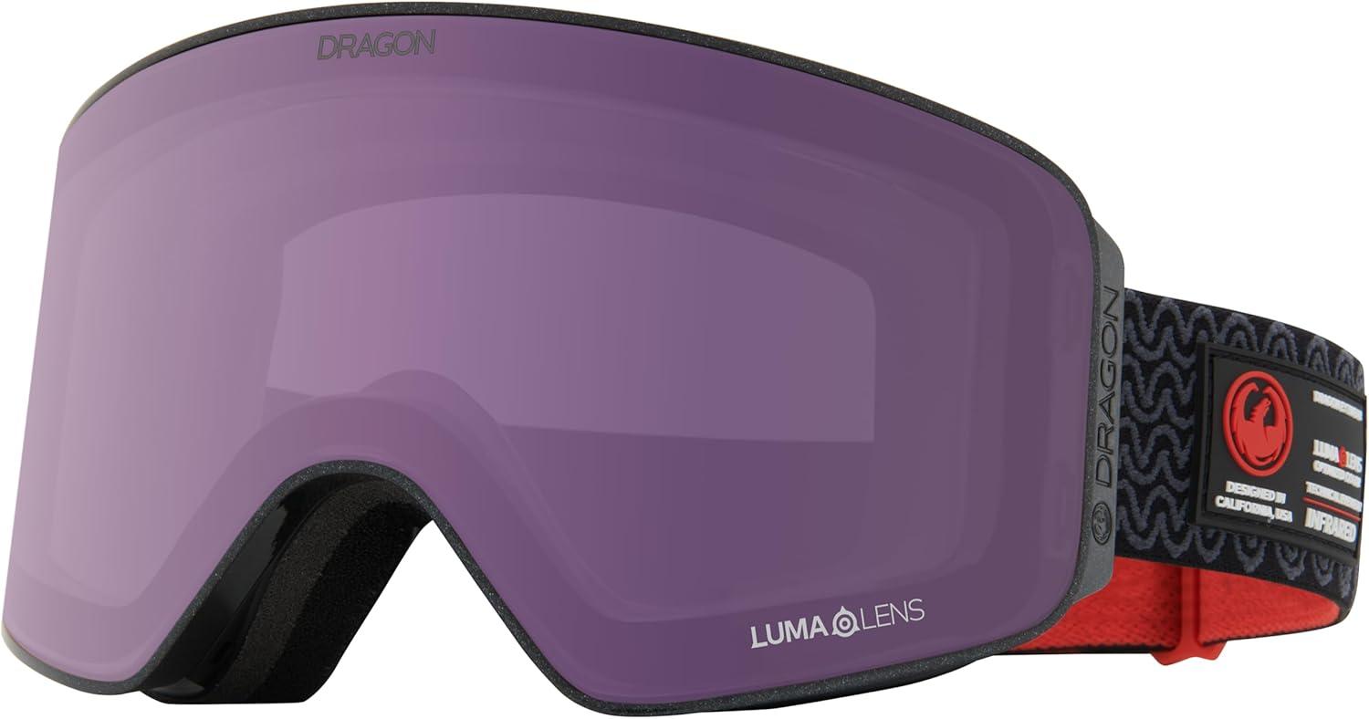 imageDragon Unisex NFX MAG OTG Snow Sport GoggleObsidian