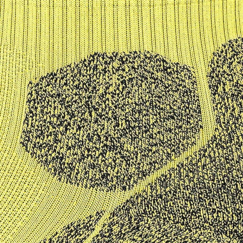 imageFALKE Womens RU Trail Running Socks Stabilizing Athletic 1 PairYellow Babouche 1255