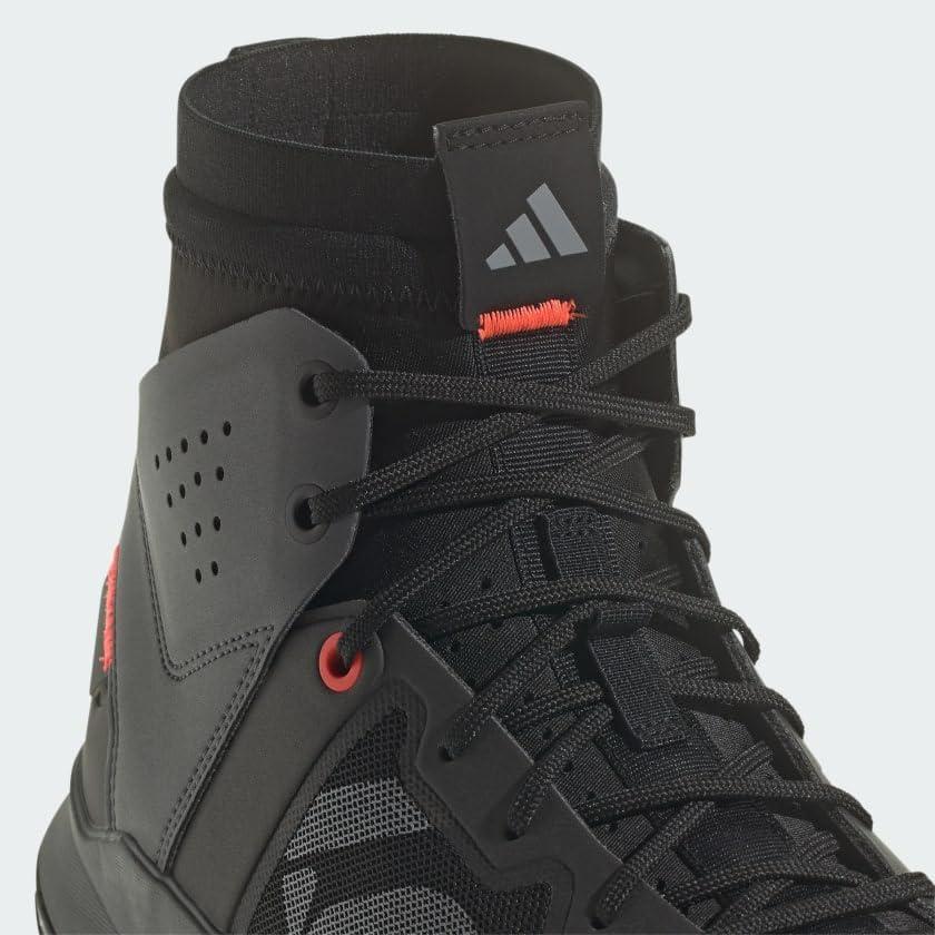 imageFive Ten Trail Cross Mid Pro Mountain Bike ShoesCore BlackGrey TwoSolar Red