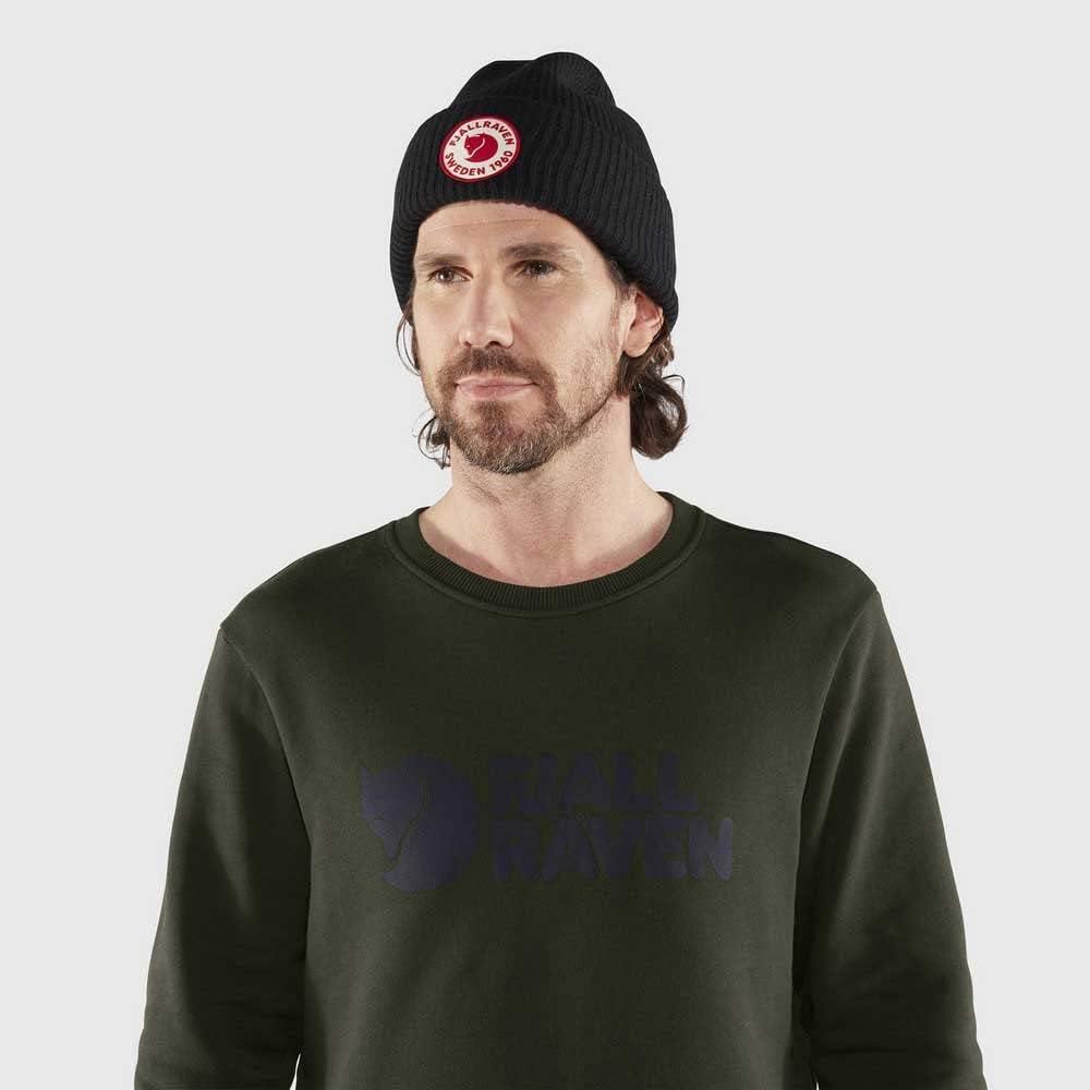 imageFjllrven Mens Fjallraven Logo SweaterDeep Forest