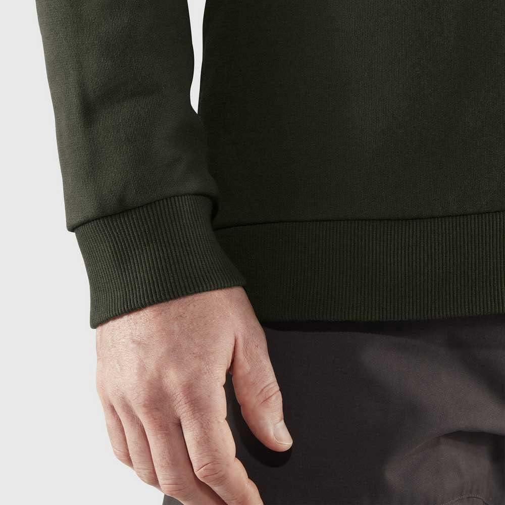 imageFjllrven Mens Fjallraven Logo SweaterDeep Forest