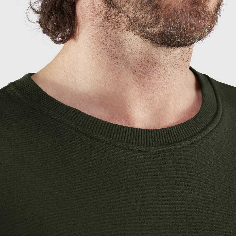 imageFjllrven Mens Fjallraven Logo SweaterDeep Forest