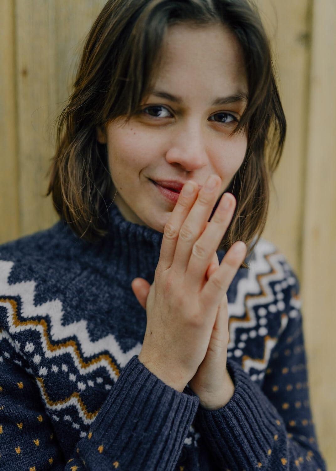 imageFjllrven Womens CardiganAutumn Leafdesert Brown