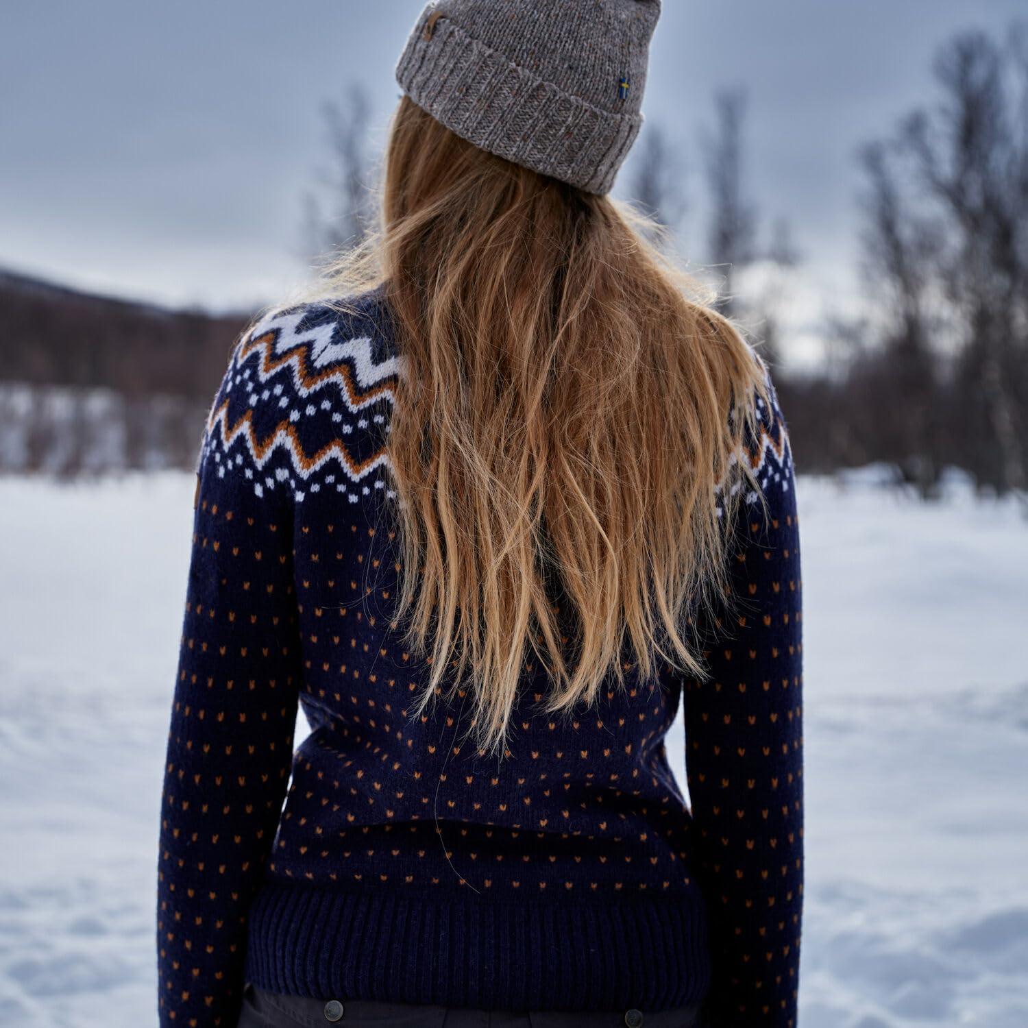 imageFjllrven Womens CardiganAutumn Leafdesert Brown