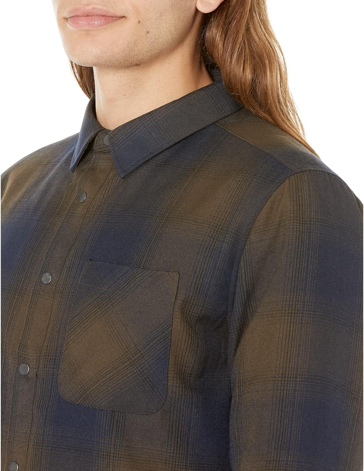 imageFlylow Mens Sinclair Insulated FlannelMercuryBlack Plaid