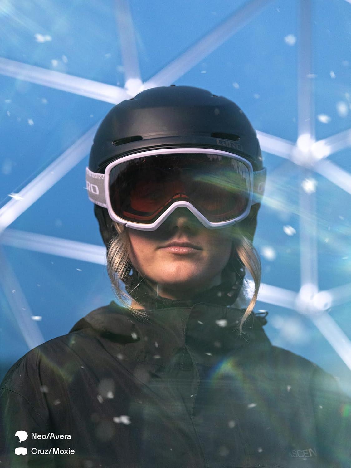 imageGiro Avera Snow Helmet 2022 WomensMatte BlackMulti