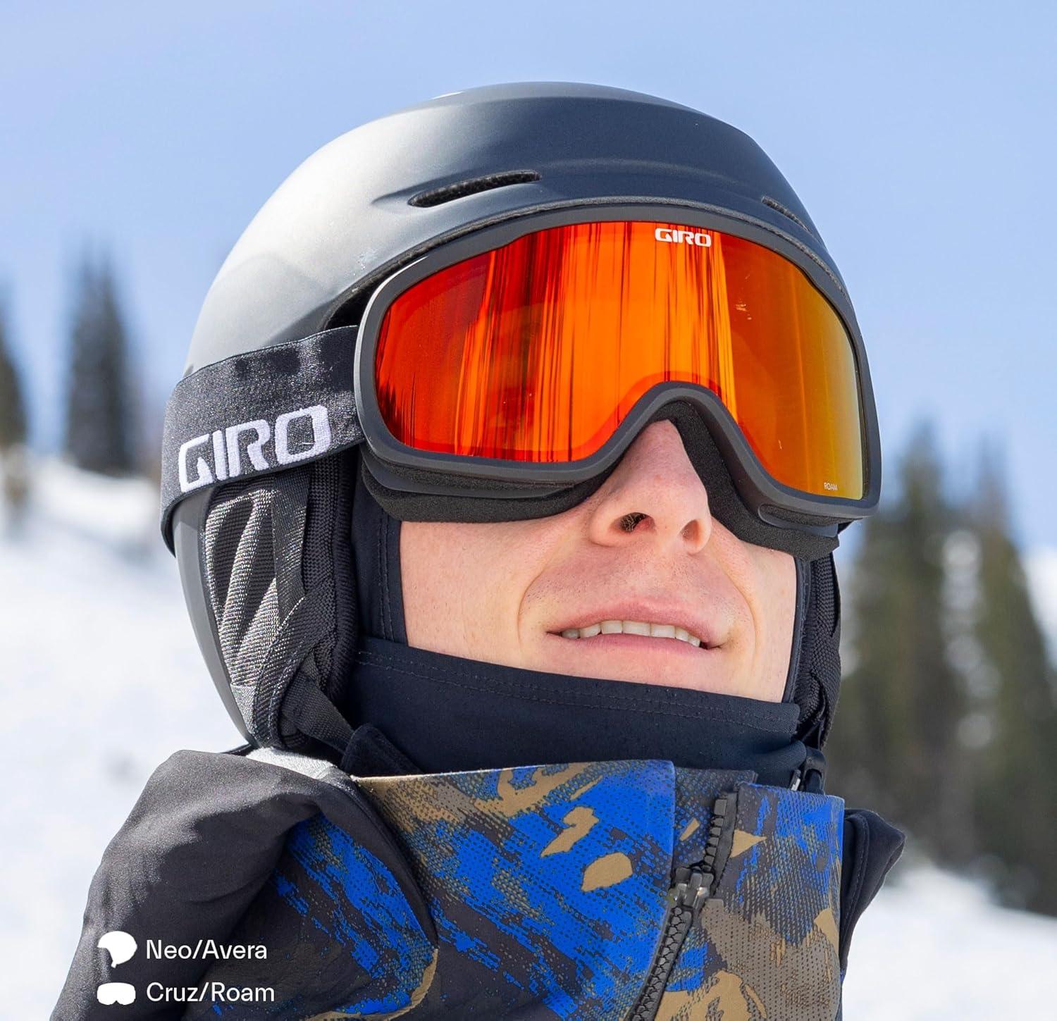 imageGiro Avera Snow Helmet 2022 WomensMatte BlackMulti