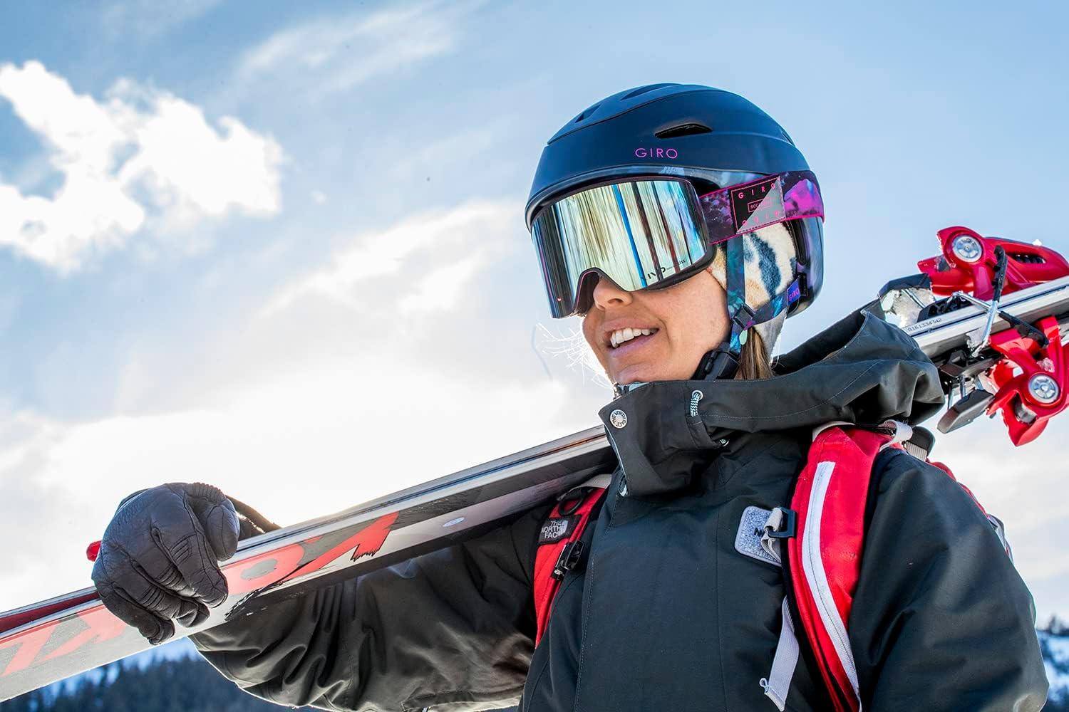 imageGiro Ella Goggles 2022 WomensBlack Monogram Vivid Rose Gold