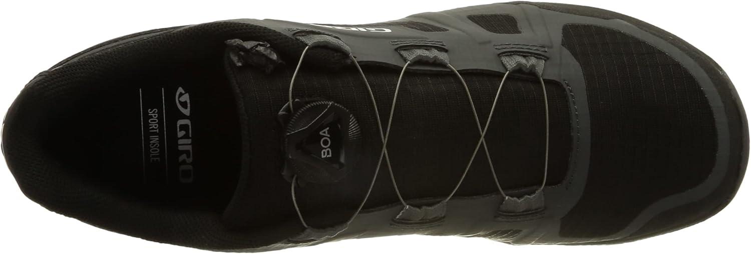 imageGiro Gauge Boa Mountain Bike Shoe MensDark ShadowCitron Green 2023