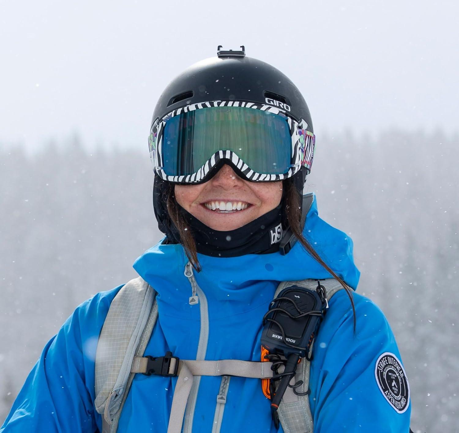 imageGiro Revolt Snow GogglesGreen Syndrome Vivid Jet Black