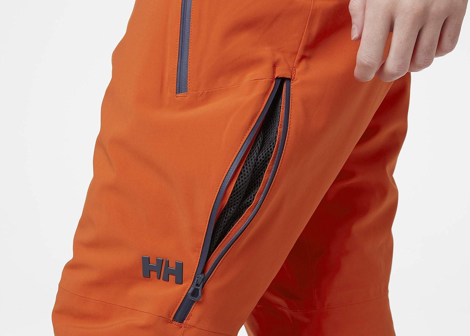 imageHellyHansen Alpha Lifaloft Pant for Men Premium Insulated Snow Pant Ideal for Skiing300 Patrol Orange