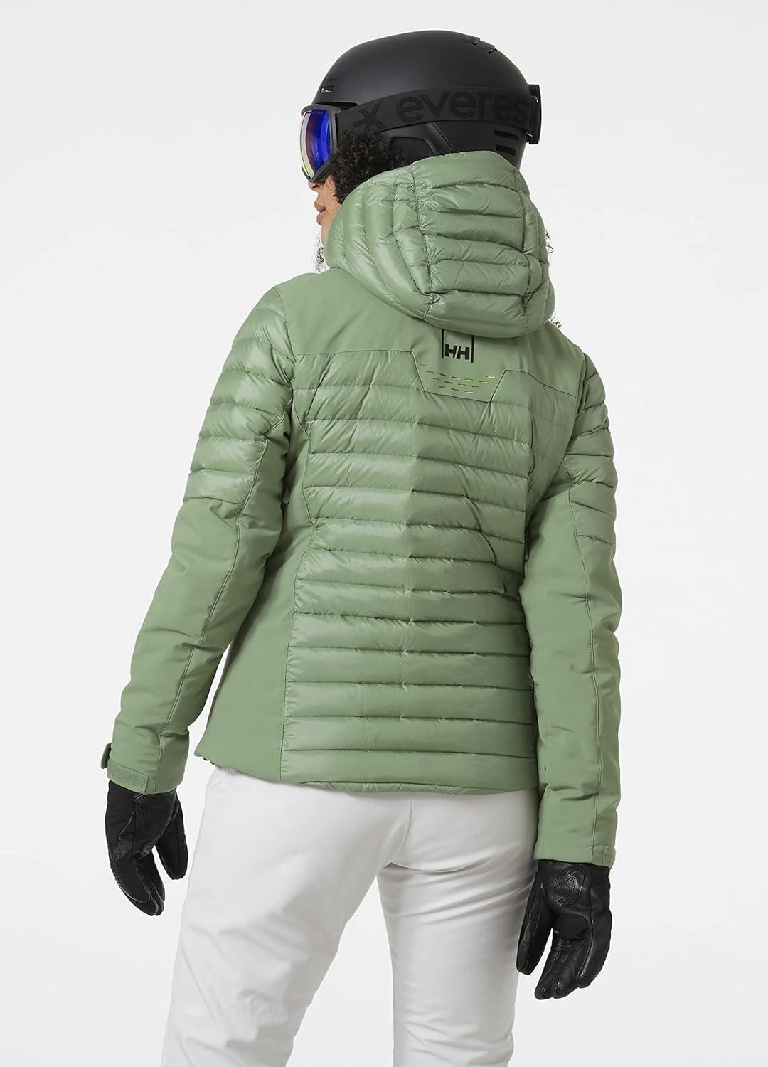 imageHellyHansen Avanti Jacket for Women Waterproof Insulated Skiing Jacket Perfect Winter Coat for Outdoor Activities406 Jade 20