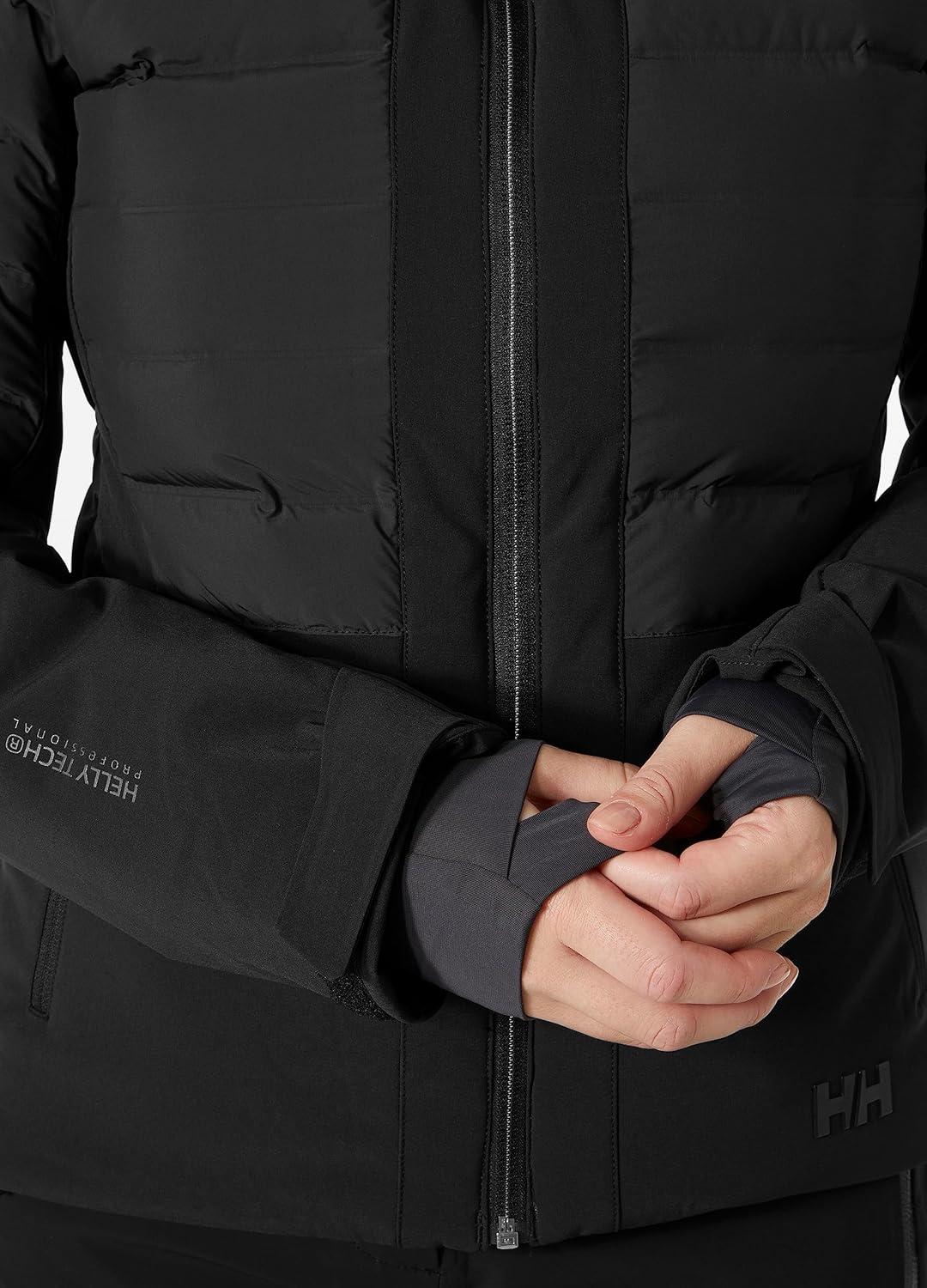 imageHellyHansen Avanti Jacket for Women Waterproof Insulated Skiing Jacket Perfect Winter Coat for Outdoor Activities991 Black