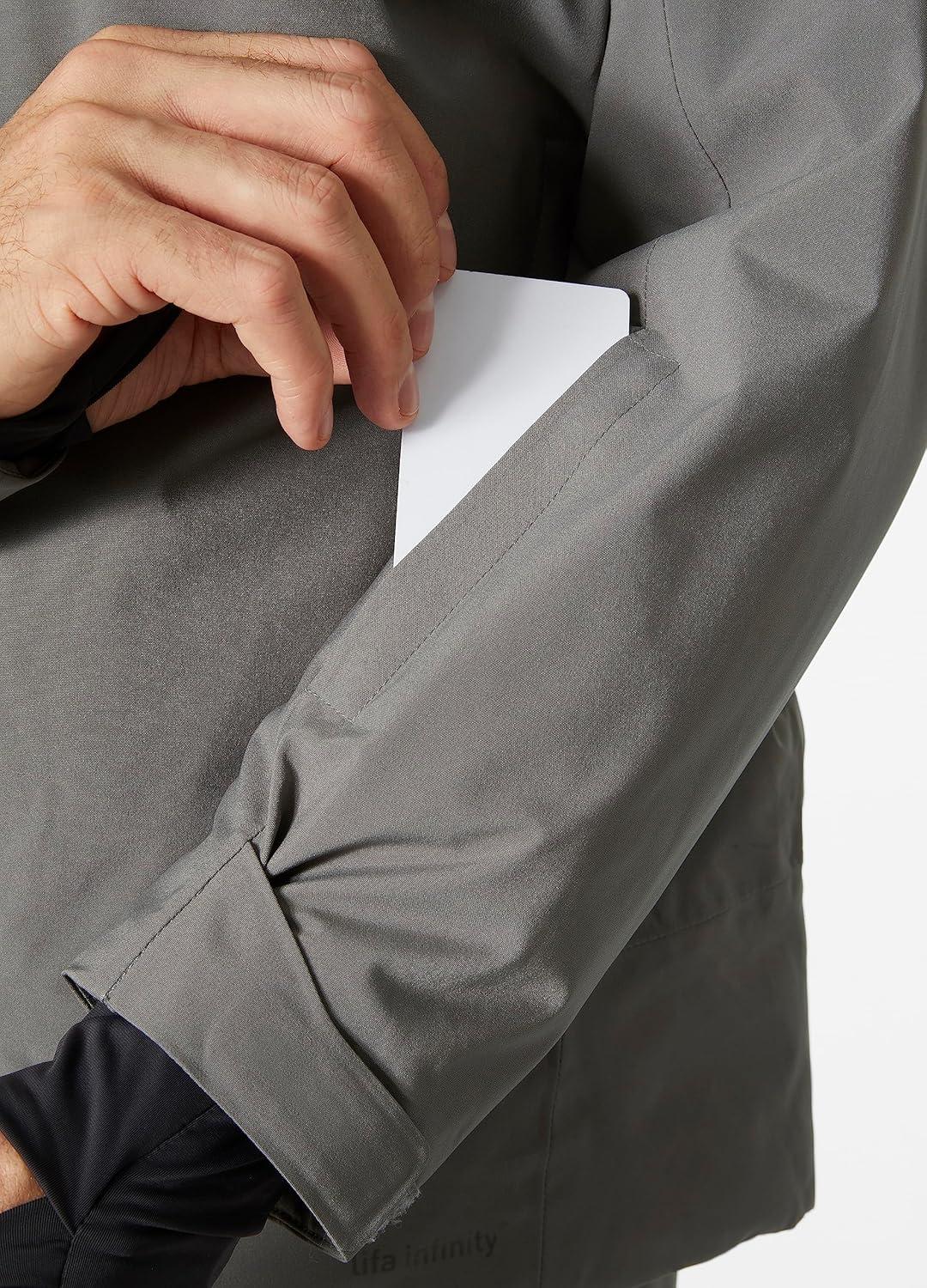 imageHellyHansen Mens Alpha Infinity Jacket876 Concrete