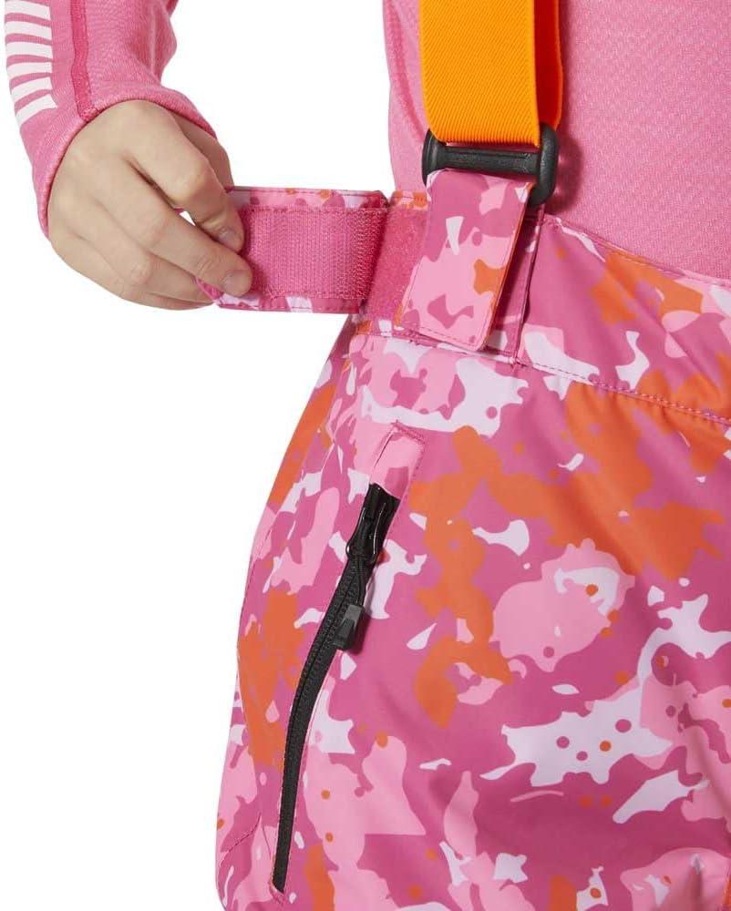 imageHellyHansen No Limits 20 Pant Junior Unisex Waterproof Insulated Ski Pants for Kids Breathable Snow Wear181 Dragon Fruit Splash Camo a