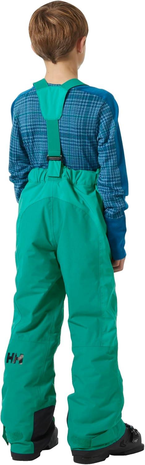 imageHellyHansen No Limits 20 Pant Junior Unisex Waterproof Insulated Ski Pants for Kids Breathable Snow Wear466 Signal Green