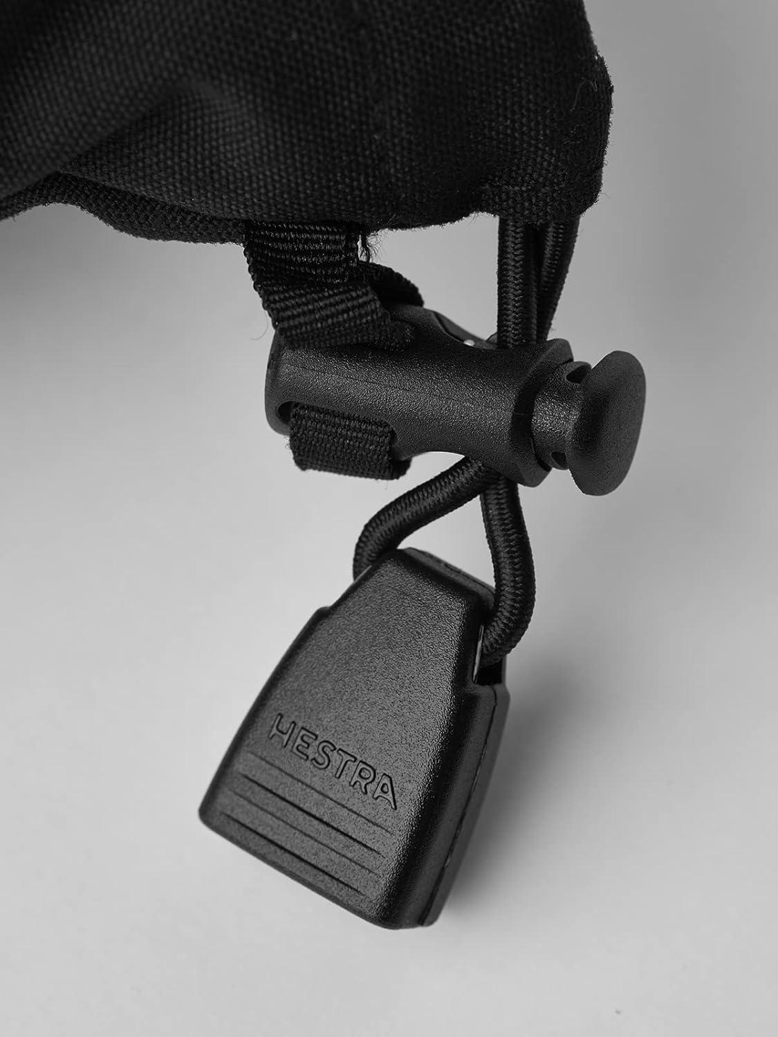 imageHestra Womens Heli Ski Female Glove 5Finger Leather Snow Glove for Skiing Snowboarding and MountaineeringBlackOffwhite