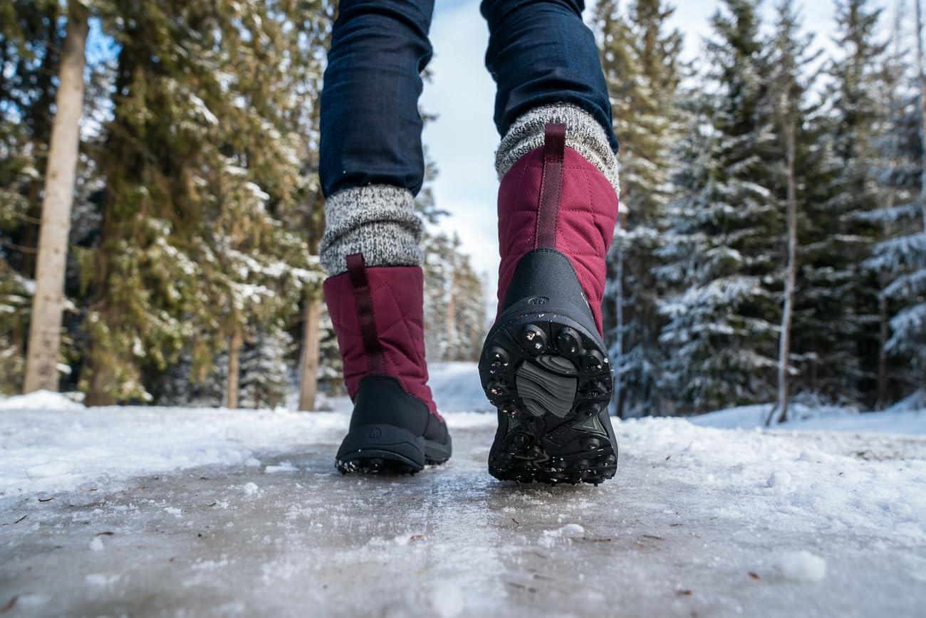 imageIcebug Womens Ivalo4 BUGrip Winter Walking Boot with Carbide Studded Traction SoleMulberry