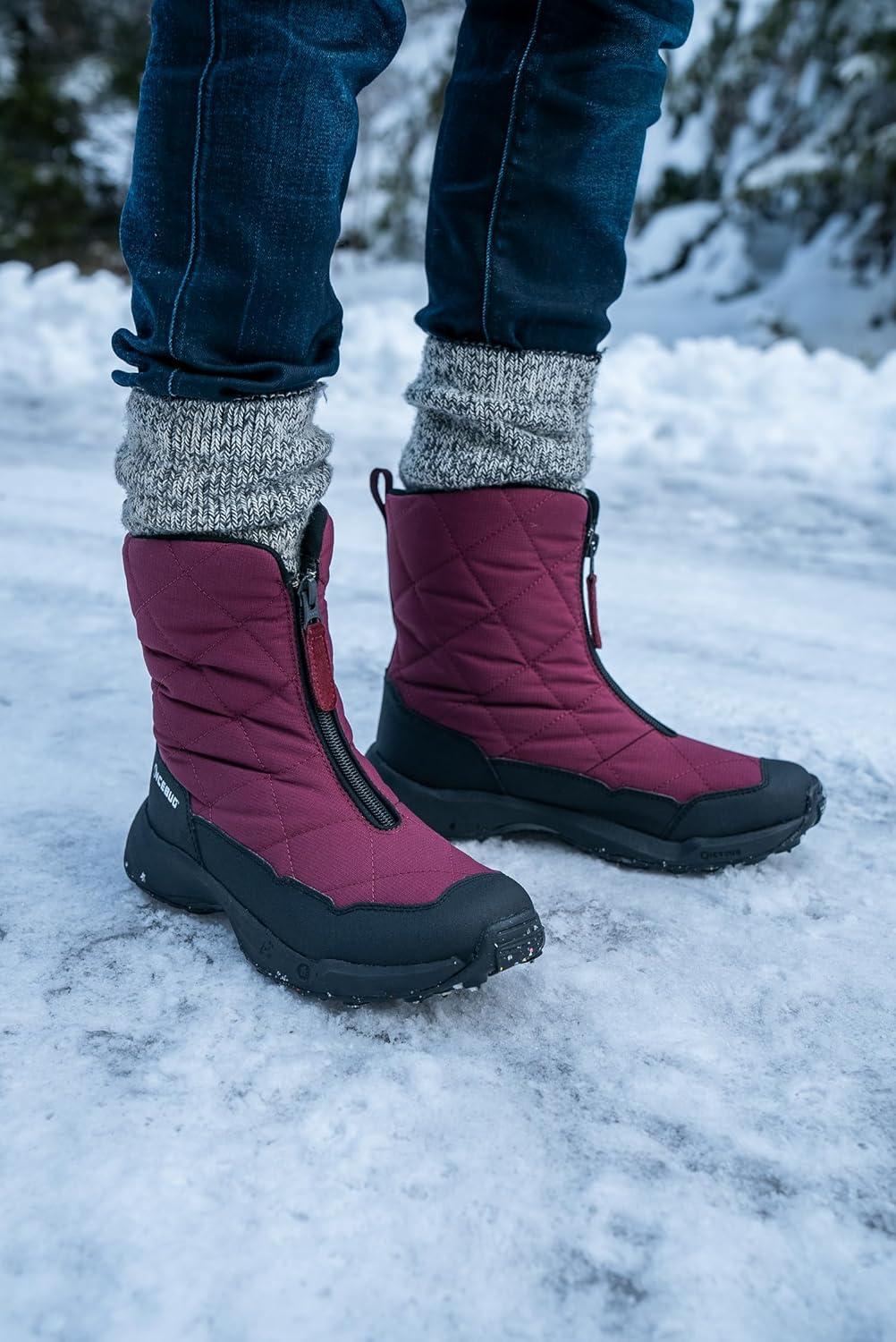 imageIcebug Womens Ivalo4 BUGrip Winter Walking Boot with Carbide Studded Traction SoleMulberry