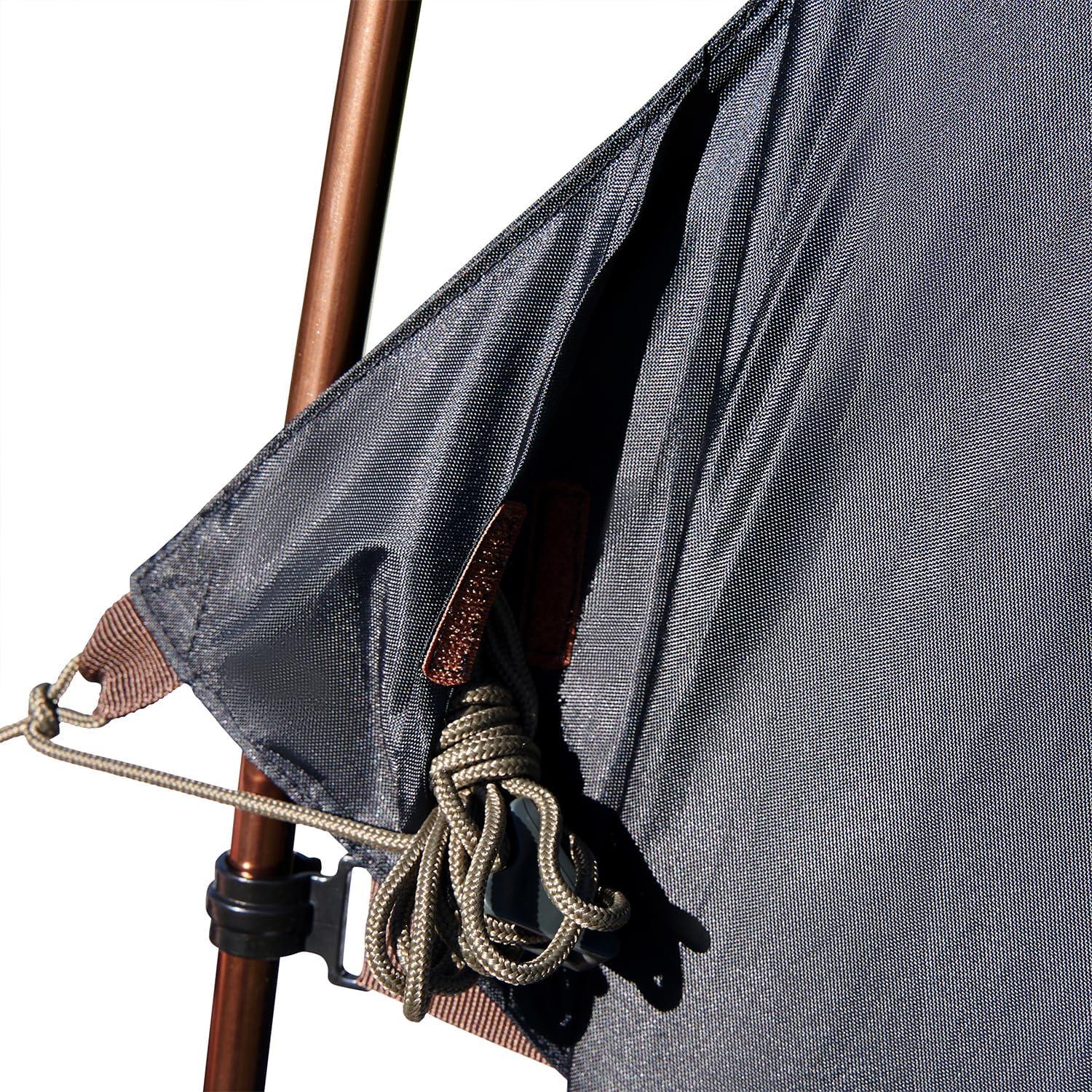 imageKelty Highroads Overlanding Shelter Universal Mount Car Camping Tent with Large Zippered Entry Aluminum Frame Adjustable Walls and Windows UV Protection Rainproof Stuff Duffel Included 2024Highroads Shelter Aluminum Frame