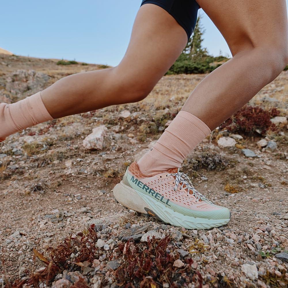 imageMerrell Mens Agility Peak 5 Trail RunnersWhite