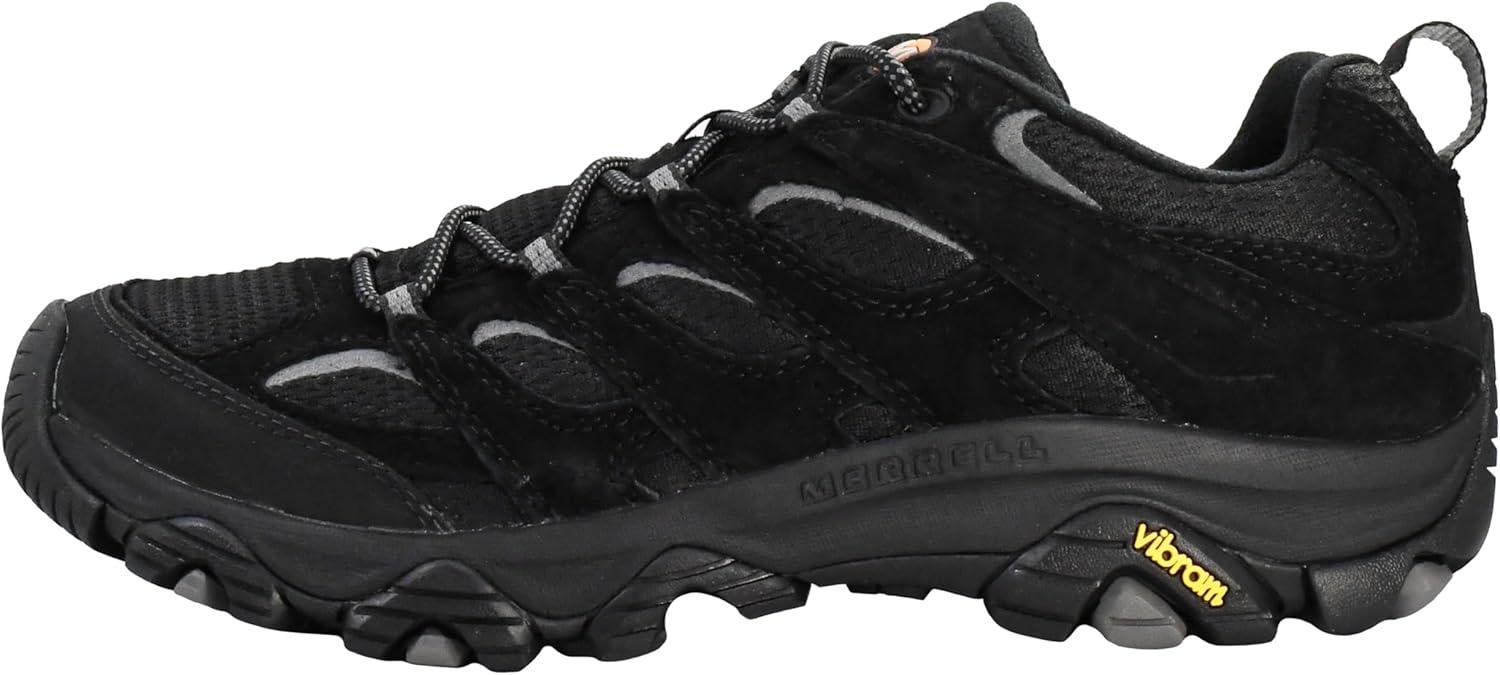 imageMerrell Mens Moab 3 Hiking ShoeBlackBlack