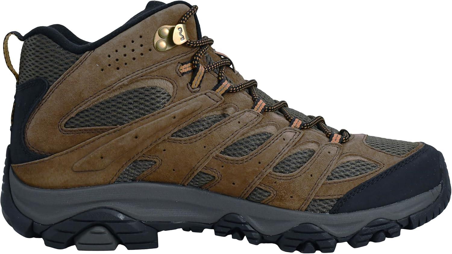 imageMerrell Mens Moab 3 Mid Hiking BootEarth