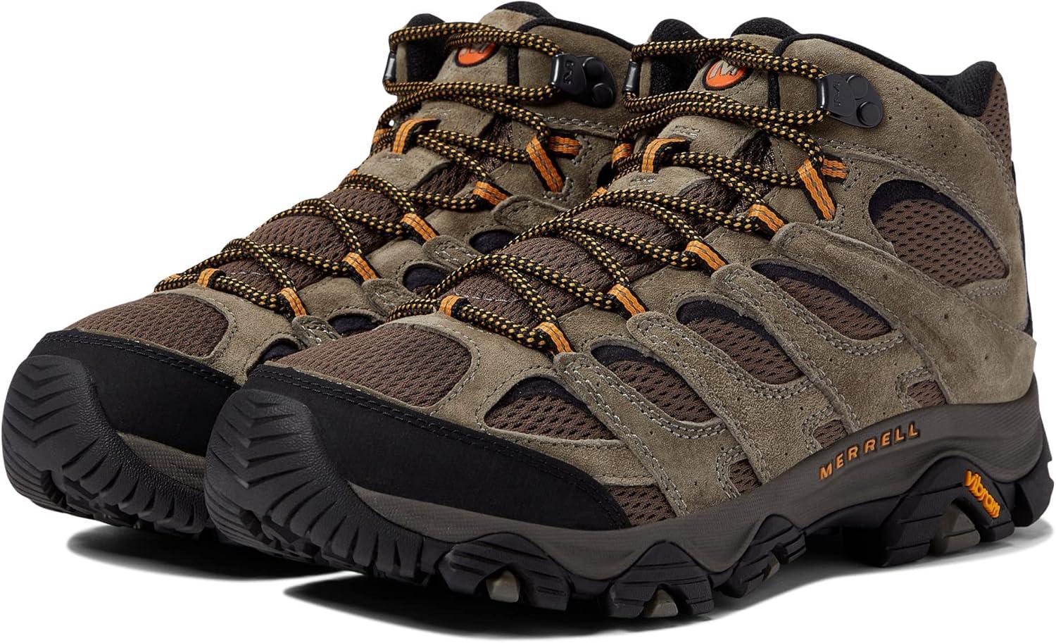 imageMerrell Mens Moab 3 Mid Hiking BootWalnut