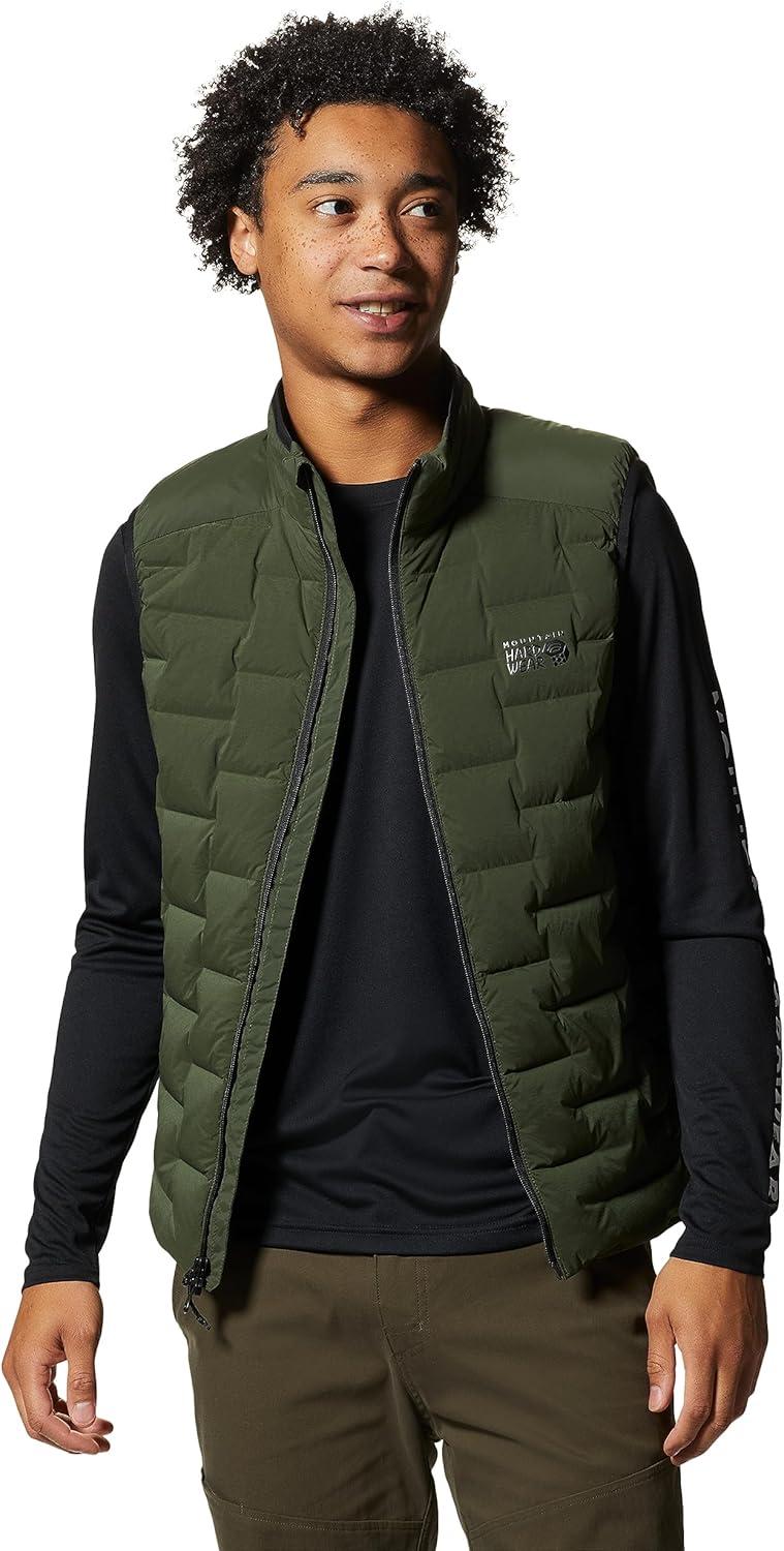 imageMountain Hardwear Mens StretchDown VestSurplus Green
