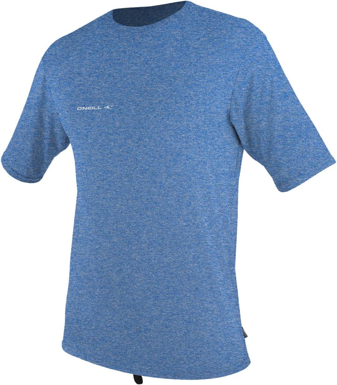 imageONeill Mens Basic Skins Rash TeeBrite Blue