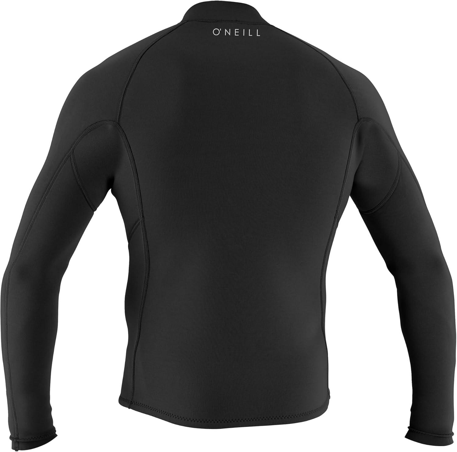 imageONeill Mens Reactor2 15mm Front Zip Long Sleeve JacketBlack