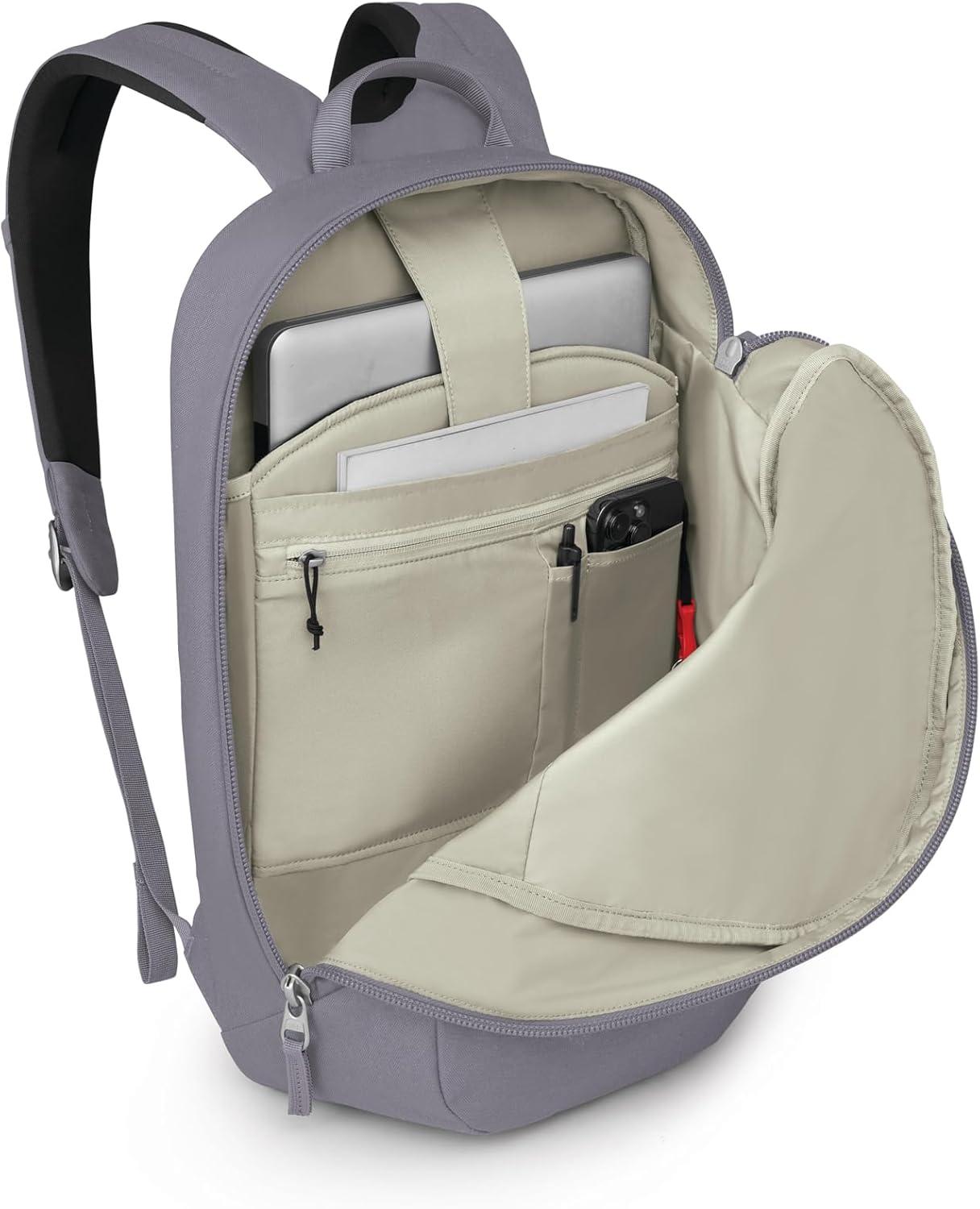 imageOsprey Arcane Large Day Commuter Backpack Medium Grey HeatherSoundwave Grey