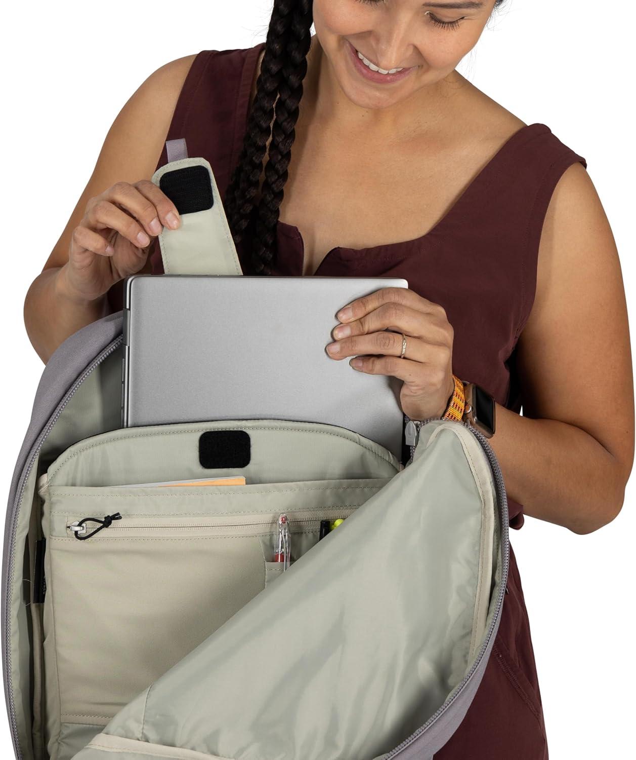 imageOsprey Arcane Large Day Commuter Backpack Medium Grey HeatherSoundwave Grey