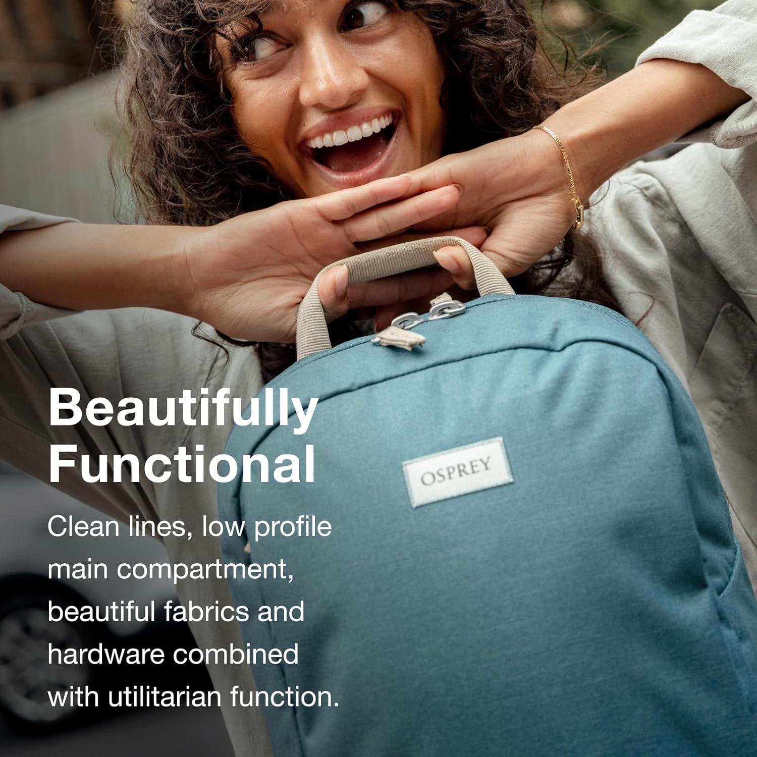 imageOsprey Arcane Small Day Commuter Backpack BlackCascade Blue3