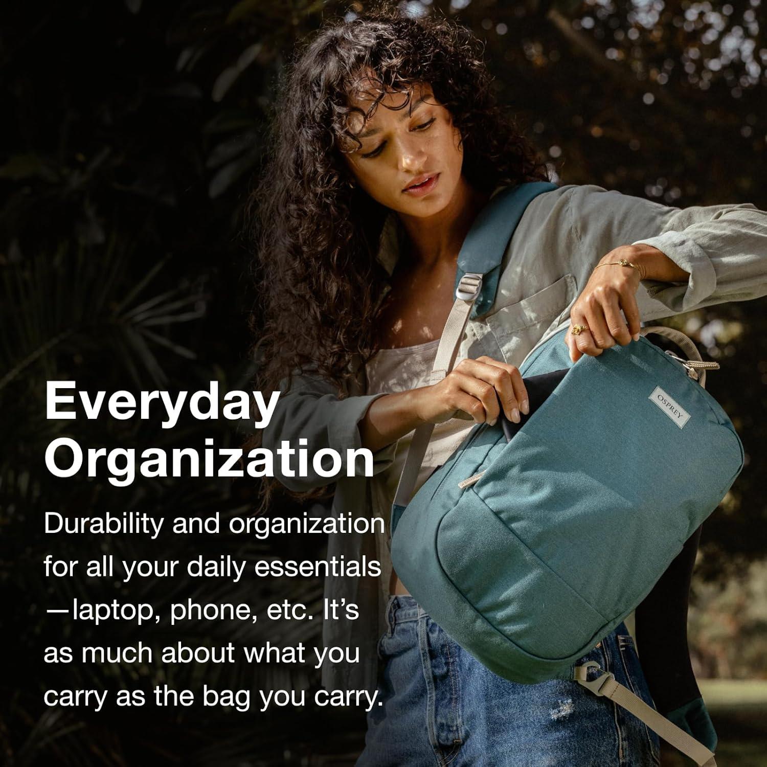 imageOsprey Arcane Small Day Commuter Backpack BlackCascade Blue3