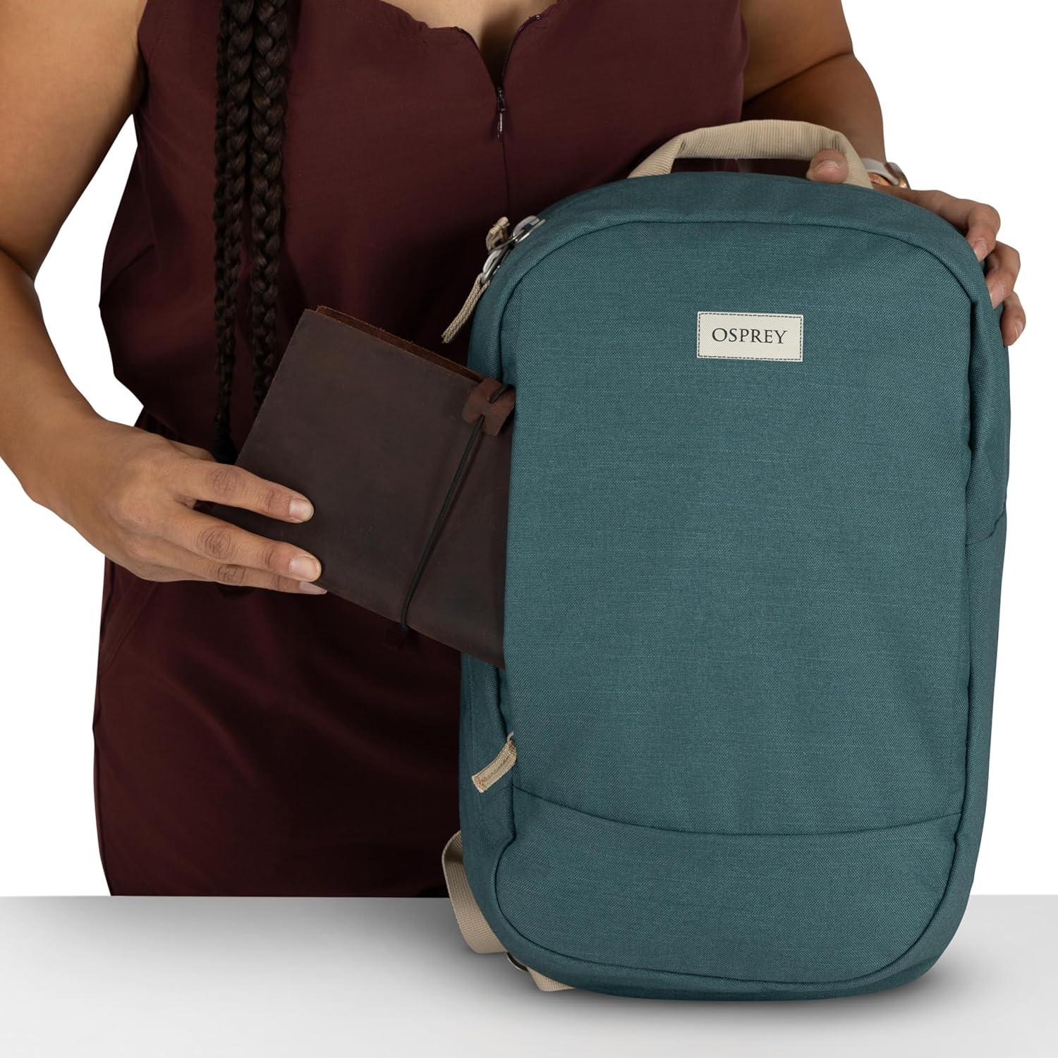 imageOsprey Arcane Small Day Commuter Backpack BlackCascade Blue3