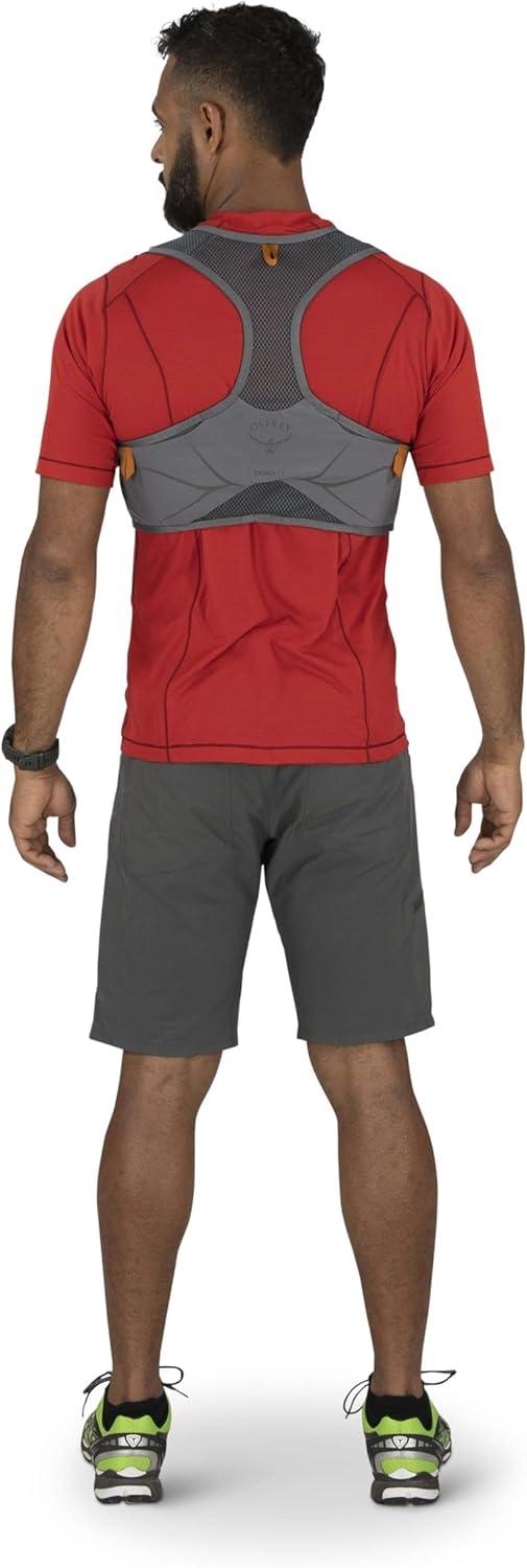 imageOsprey Duro LT Mens Running Hydration Vest with Hydraulics Soft FlasksSeaweed GreenLimon