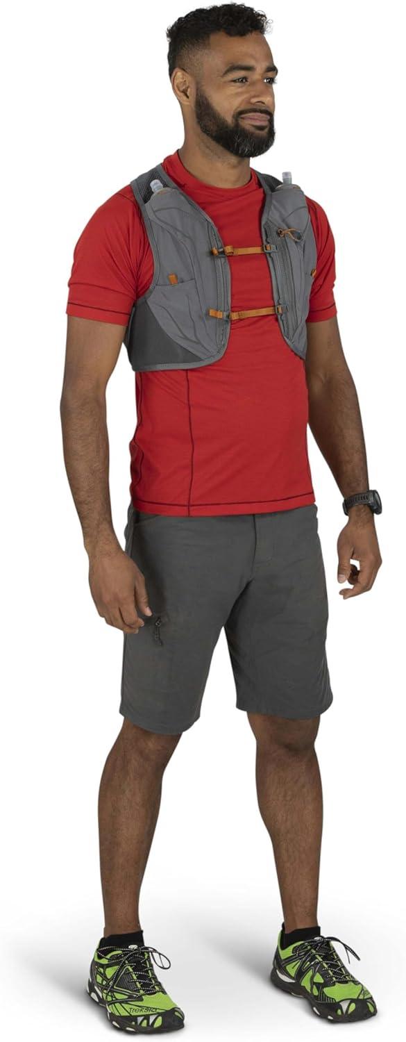 imageOsprey Duro LT Mens Running Hydration Vest with Hydraulics Soft FlasksSeaweed GreenLimon