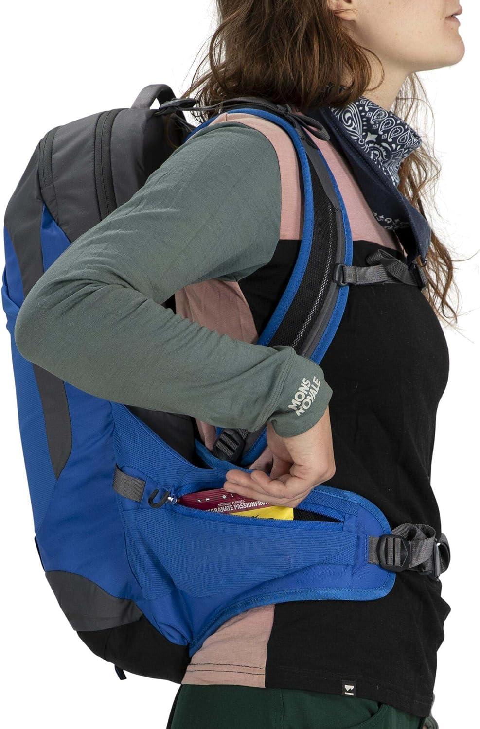 imageOsprey Escapist 20L Biking Backpack Black MediumLargePostal Blue