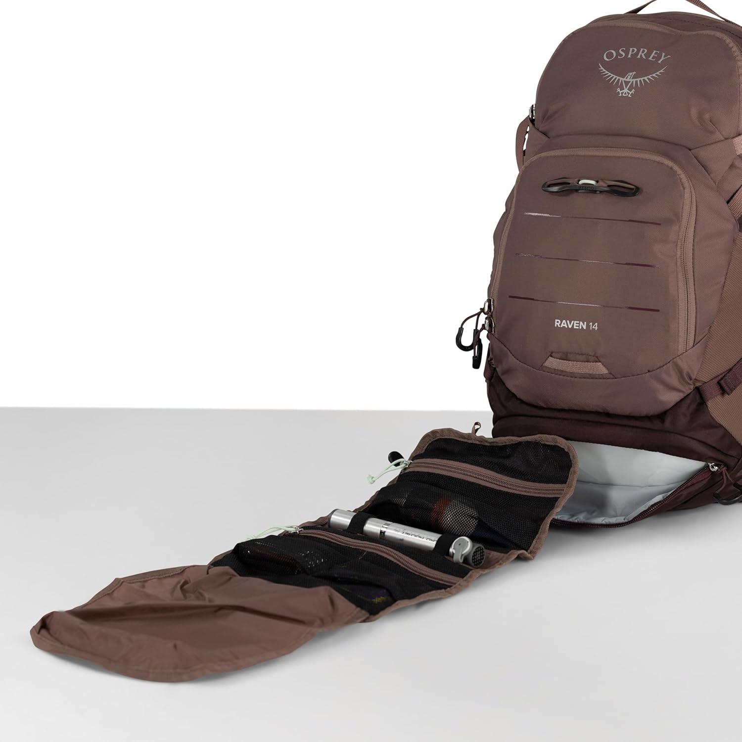 imageOsprey Raven Womens Biking Backpack with Hydraulics ReservoirSpace Travel Grey