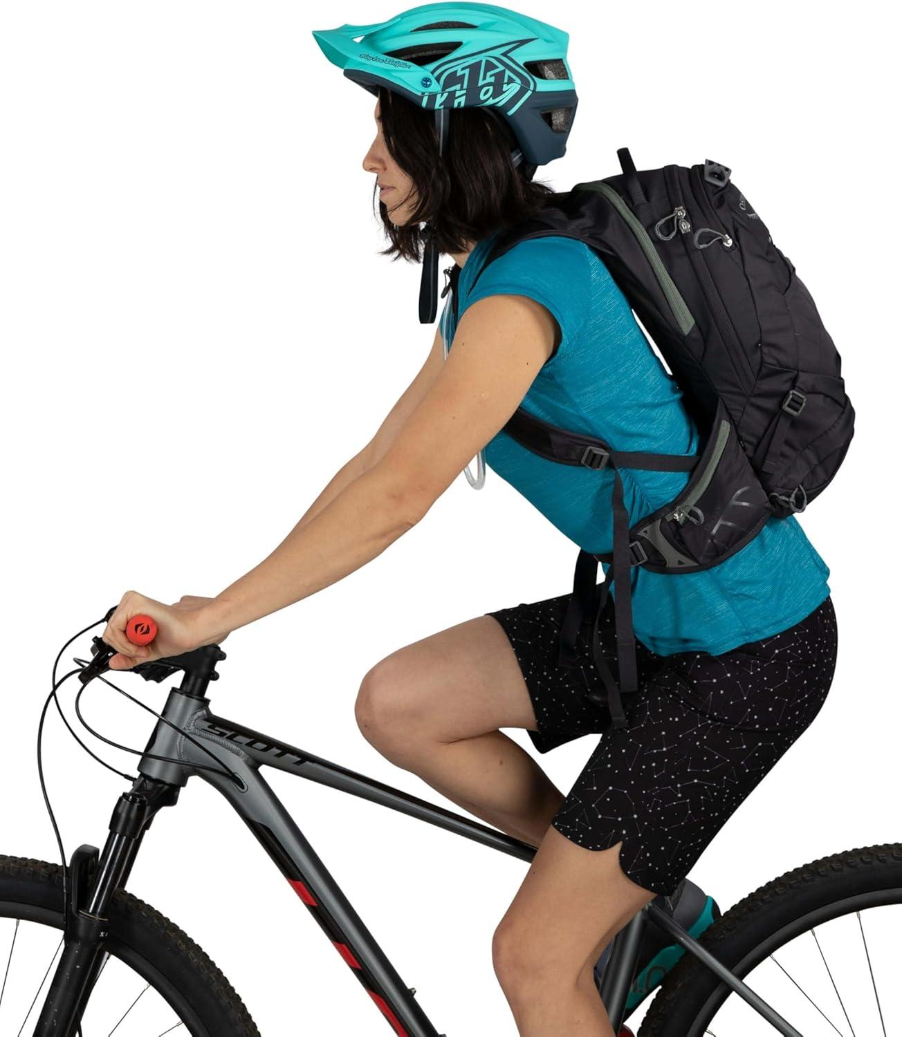 imageOsprey Raven Womens Biking Backpack with Hydraulics ReservoirSpace Travel Grey