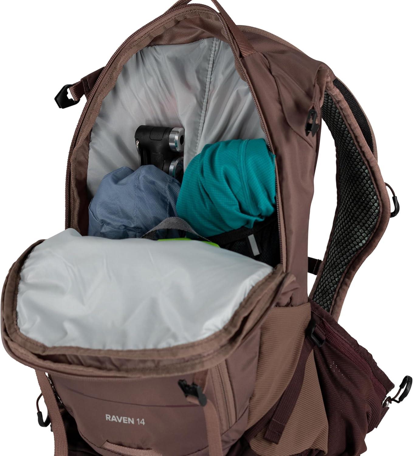 imageOsprey Raven Womens Biking Backpack with Hydraulics ReservoirSpace Travel Grey