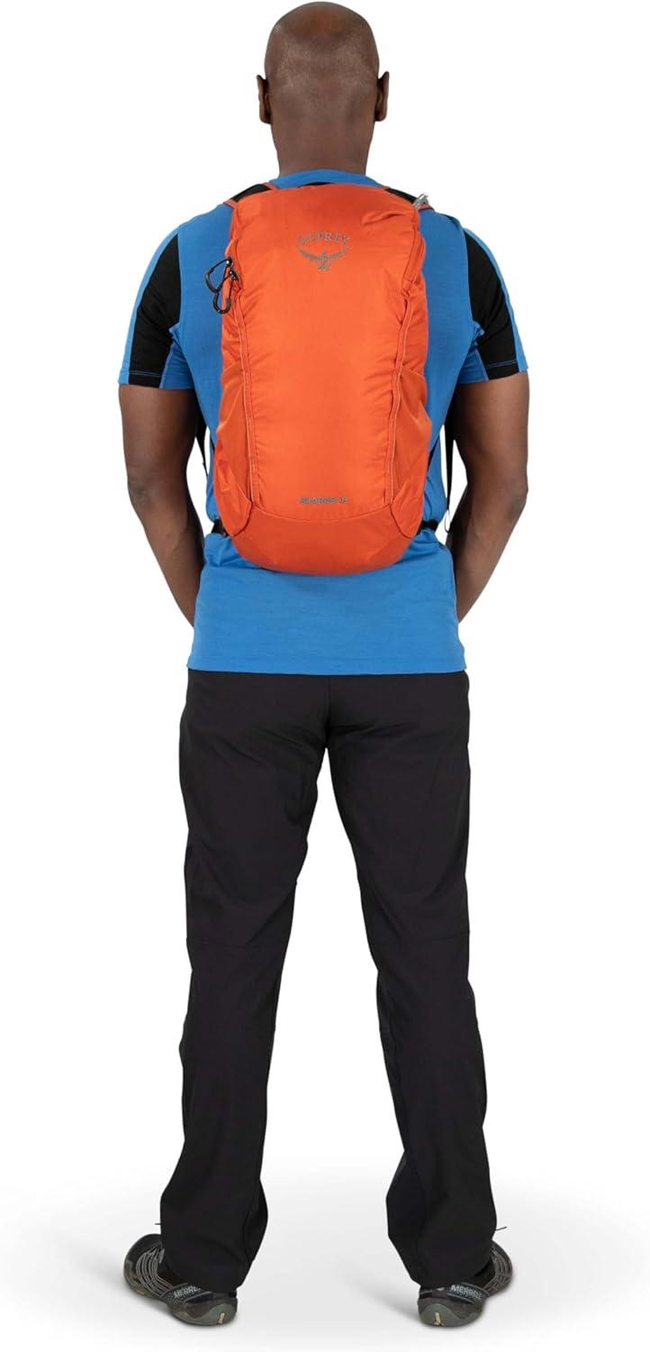 imageOsprey Skarab Mens Hiking Backpack with Hydraulics ReservoirFirestarter Orange