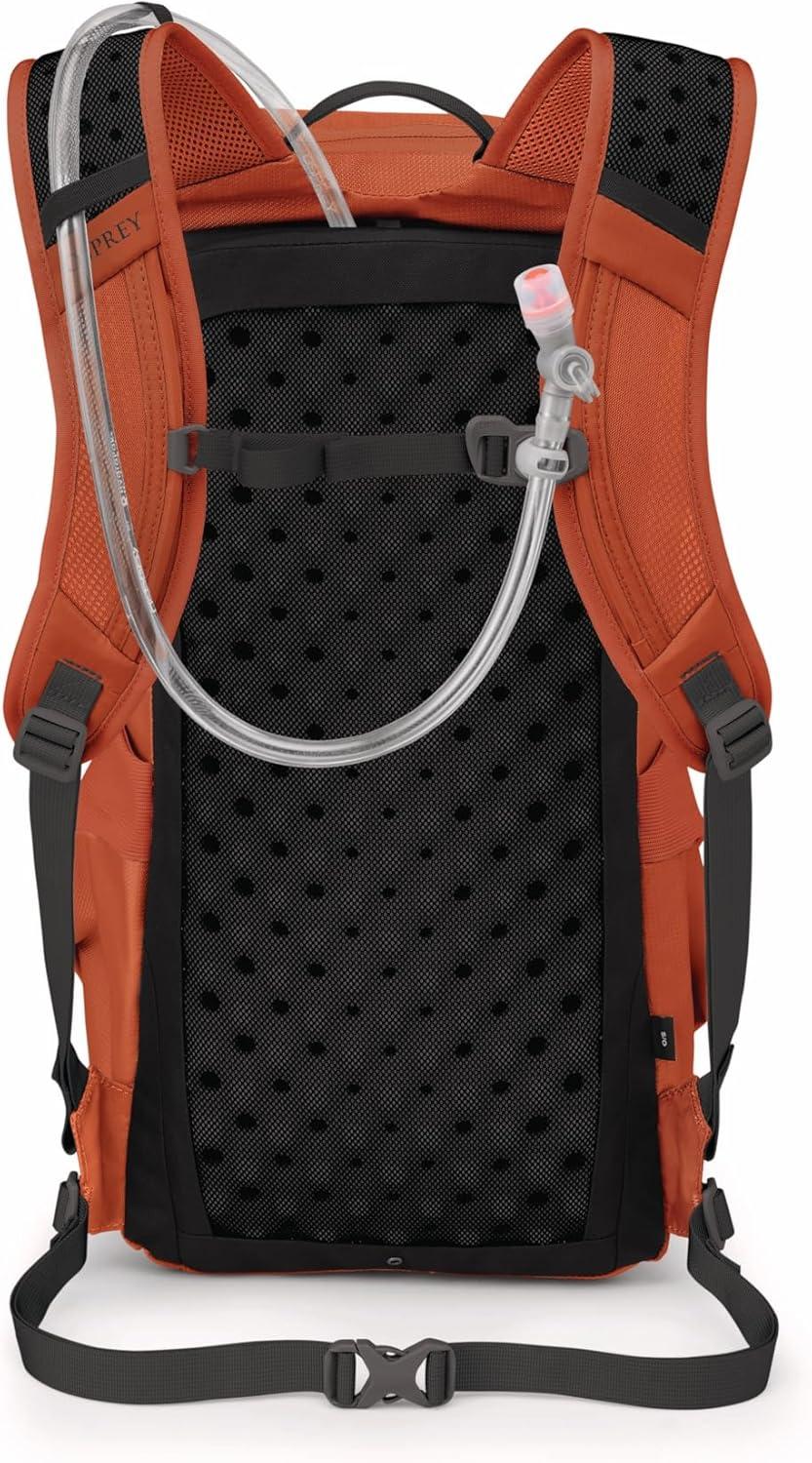 imageOsprey Skarab Mens Hiking Backpack with Hydraulics ReservoirFirestarter Orange